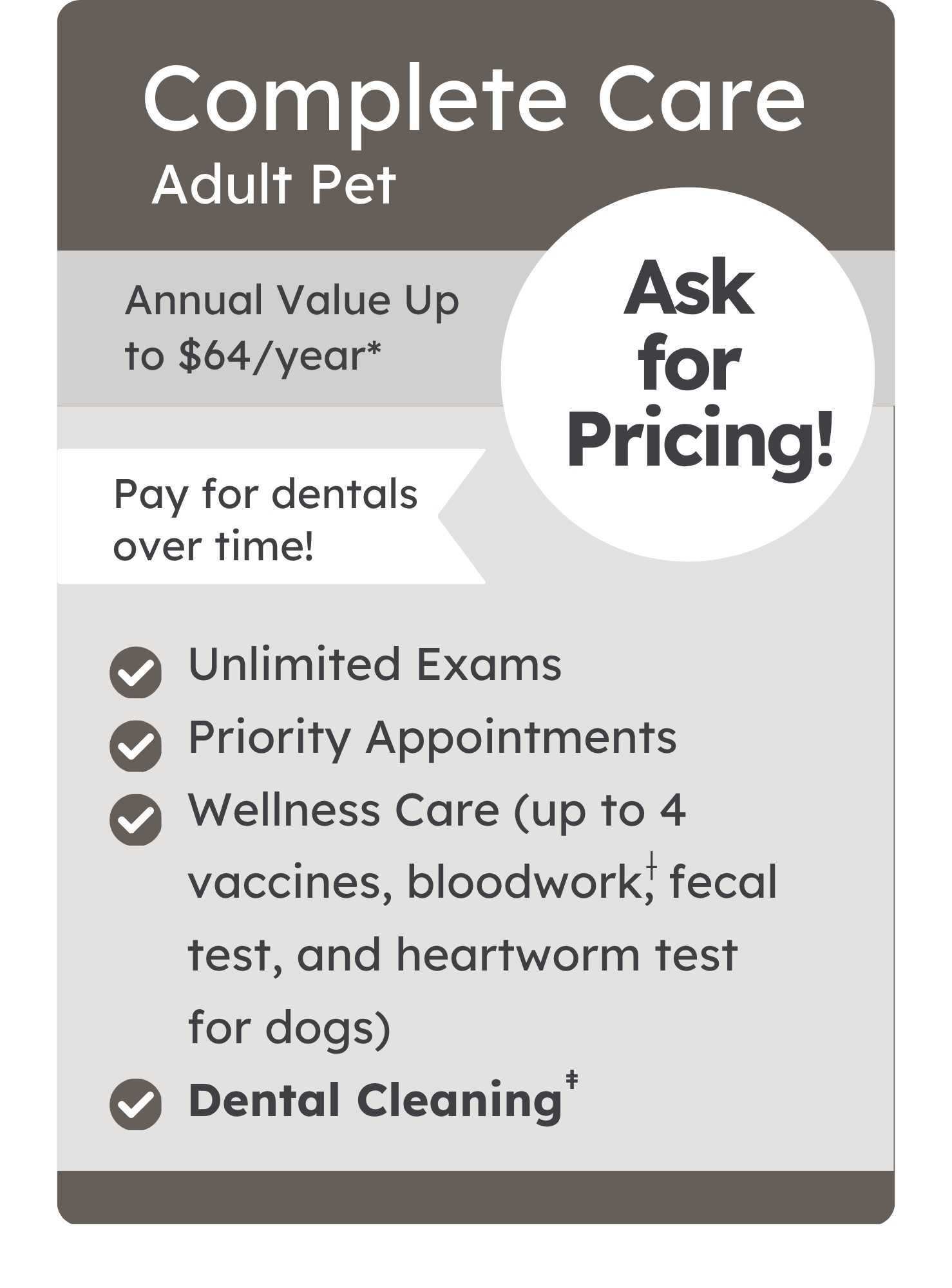 Huntsville VIPet Plan_pricing_Complete_Whimsical